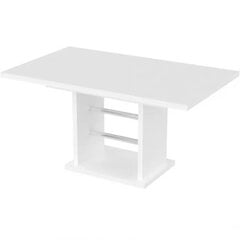 Стол Presto 150, белый цена и информация | Кухонные и обеденные столы | 220.lv