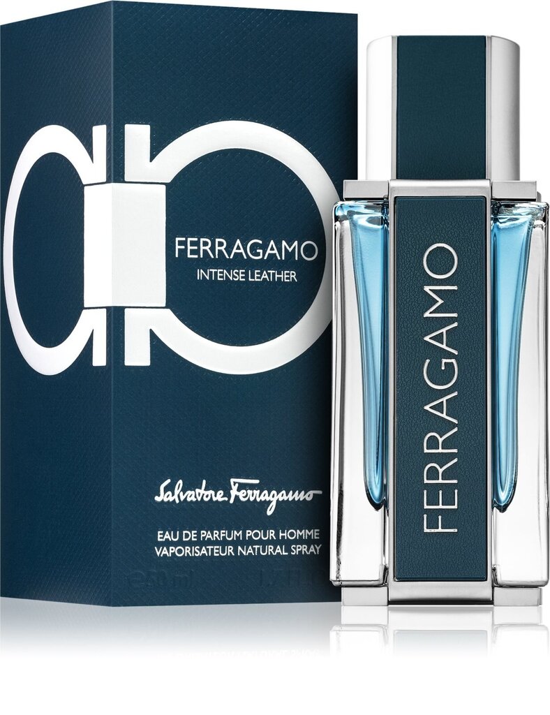 Parfimērijas ūdens Salvatore Ferragamo Intense Leather EDP vīriešiem, 50 ml cena un informācija | Vīriešu smaržas | 220.lv