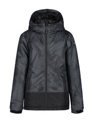 Детская куртка Icepeak 160 г, Lutcher 50033-2*990, черная/серая, 6438522713766 цена и информация | Куртки для мальчиков | 220.lv