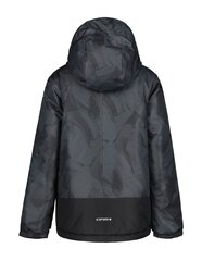 Детская куртка Icepeak 160 г, Lutcher 50033-2*990, черная/серая, 6438522713766 цена и информация | Куртки для мальчиков | 220.lv