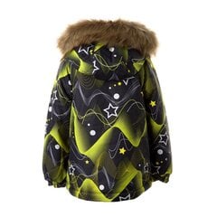 Куртка для мальчиков Huppa, 300 гр, Marinel 17200030*22147, серый/салатовый цвет, 4741632124509 цена и информация | Куртки для мальчиков | 220.lv