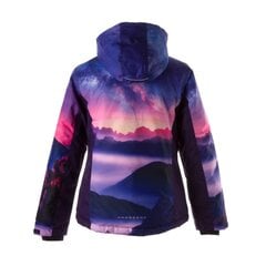Детская куртка Huppa, 200 гр, Marita 18580020*21273, тёмно-лиловый/розовый цвет, 4741632103214 цена и информация | Куртки, пальто для девочек | 220.lv