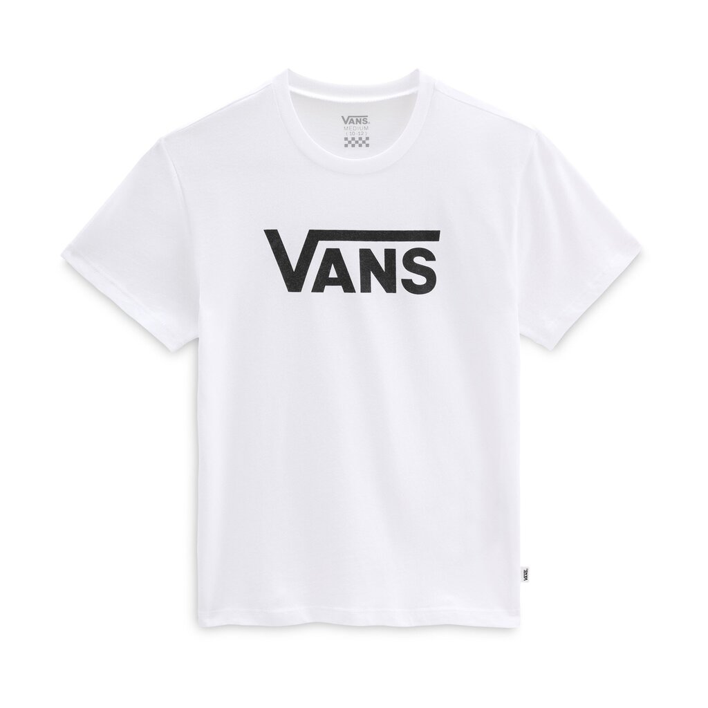 Vans bērnu T-krekls VN0A53P2*WHT, balts/melns 195436419615 цена и информация | Krekli, bodiji, blūzes meitenēm | 220.lv