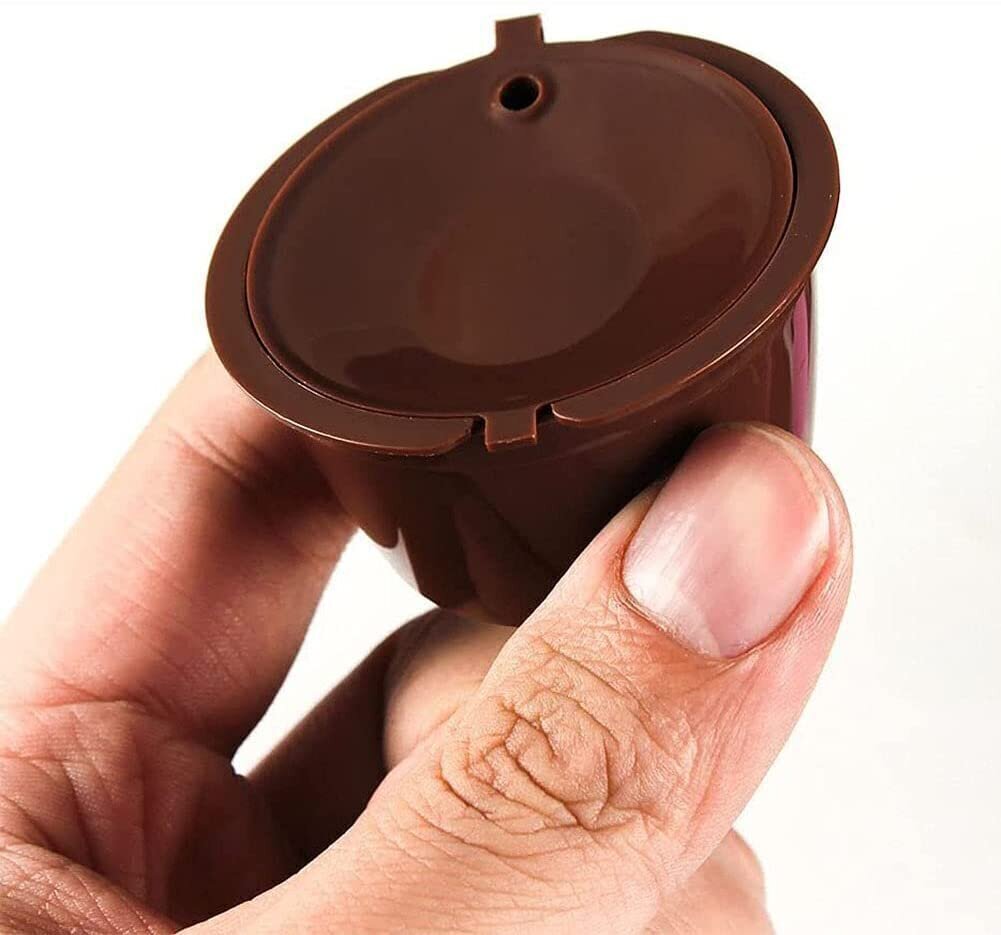Dolce gusto atkārtoti lietojamas kafijas kapsulas - 3 tk, 5 tk cena un informācija | Kafijas automātu piederumi | 220.lv