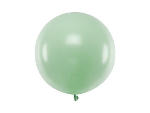 Balons - apaļš, zaļš, 60cm. Izmērs. cena un informācija | Baloni | 220.lv