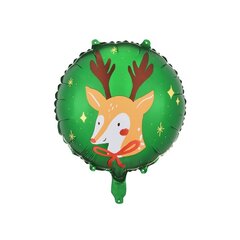 Folijas balons - Ziemassvētku briedis цена и информация | Шарики | 220.lv