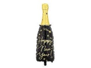 Folijas balons "Happy New Year Bottle" 39,5&98 cm cena un informācija | Baloni | 220.lv