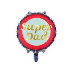 Folijas balons "Super Dad" 45 cm cena un informācija | Baloni | 220.lv