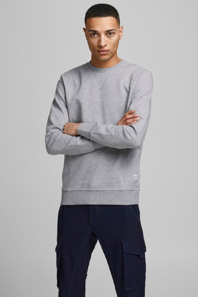 Sporta džemperis JACK & JONES 12181903LGMELANGE-L цена и информация | Vīriešu džemperi | 220.lv