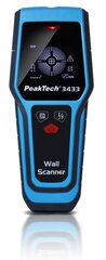 Digitālais sienas skeneris PeakTech® P 3433 cena un informācija | Rokas instrumenti | 220.lv