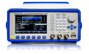 2CH генератор сигналов произвольной формы PeakTech® P 4046, 1 мкГц -160 МГц цена и информация | Тип батареек | 220.lv