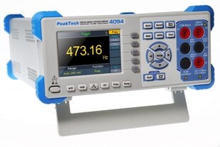 PeakTech® P 4094 grafiskais stenda multimetrs, 55.000 aprēķināts ar TFT cena un informācija | Rokas instrumenti | 220.lv