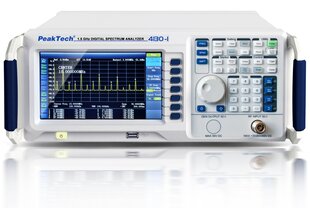 PeakTech® P 4130-1, анализатор спектра 1,5 ГГц ~mit TFT-Anzeige, LAN/USB цена и информация | Механические инструменты | 220.lv