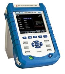 PeakTech® P 4145 jaudas analizators ar RS-232 C saskarni cena un informācija | Rokas instrumenti | 220.lv