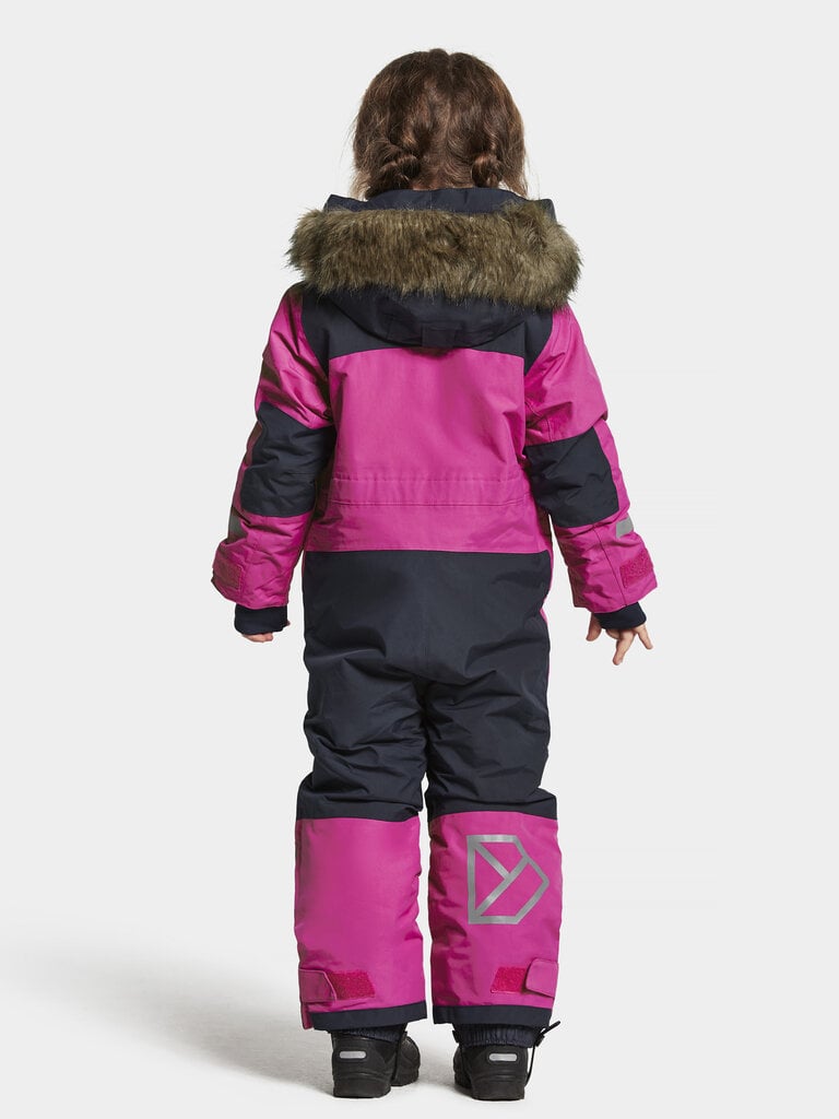 Didriksons bērnu ziemas kombinezons Björnen, rozā krāsā cena un informācija | Ziemas apģērbs bērniem | 220.lv