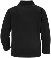 Bērnu flīsa jaka Didriksons Monte 8, melna cena un informācija | Zēnu jakas, džemperi, žaketes, vestes | 220.lv