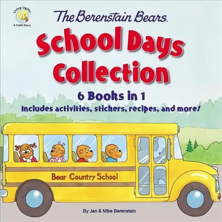 Berenstain Bears School Days Collection: 6 Books in 1, Includes activities, stickers, recipes, and more! cena un informācija | Grāmatas pusaudžiem un jauniešiem | 220.lv