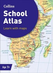 Collins School Atlas 6th Revised edition cena un informācija | Grāmatas pusaudžiem un jauniešiem | 220.lv