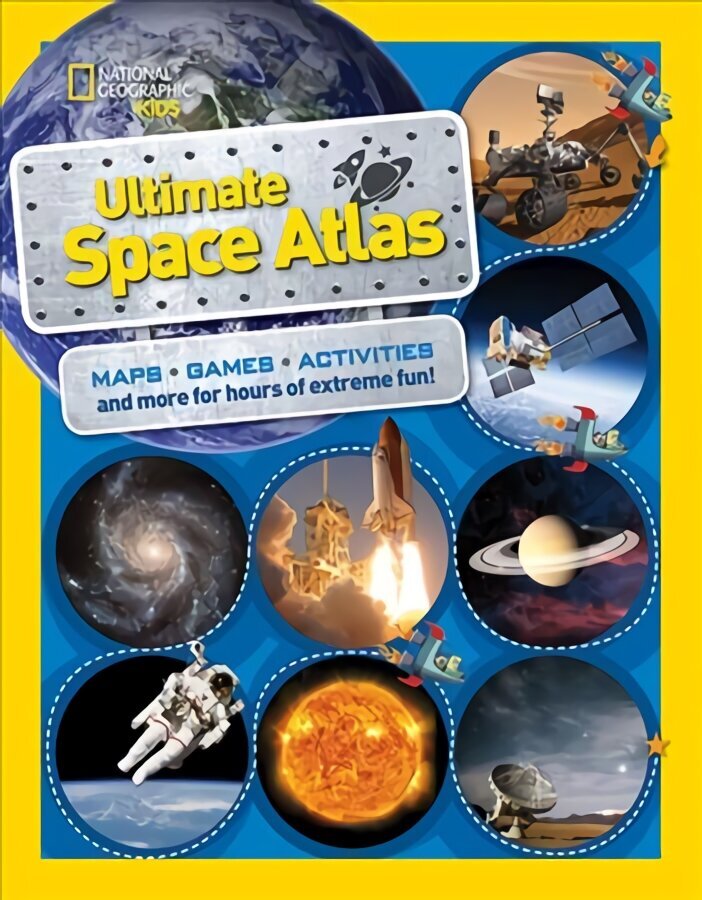 National Geographic Kids Ultimate Space Atlas цена и информация | Grāmatas pusaudžiem un jauniešiem | 220.lv