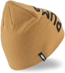 Puma Cepures Ess Classic Cuffless Beanie Brown 023433 10 cena un informācija | Vīriešu cepures, šalles, cimdi | 220.lv