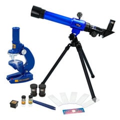 Набор микроскопа и телескопа Умная теория, 8+ цена и информация | Развивающие игрушки | 220.lv