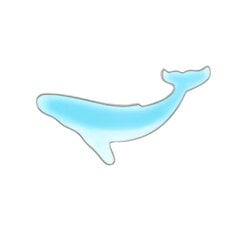 Broša Cloud whale cena un informācija | Piespraudes, brošas | 220.lv