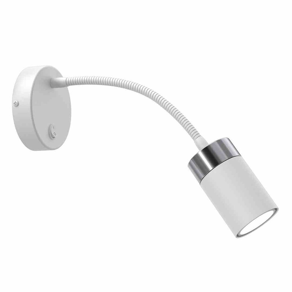 Milagro sienas lampa flex JOKER WHITE CHROME 1xGU10 cena un informācija | Sienas lampas | 220.lv