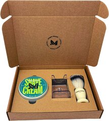 Набор средств для бритья Men Rock The Life Shaver Sicilian Lime Essential Shaving Kit цена и информация | Косметика и средства для бритья | 220.lv