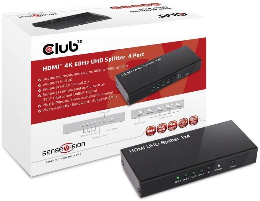 Club 3D CSV-1380 цена и информация | Adapteri un USB centrmezgli | 220.lv