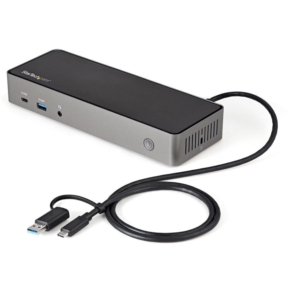 USB centrmezgls Startech DK31C3HDPDUE, HDMI/USB C/USB A cena un informācija | Adapteri un USB centrmezgli | 220.lv