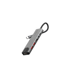 USB centrmezgls LQ48015, HDMI/USB C/RJ-45 cena un informācija | Adapteri un USB centrmezgli | 220.lv