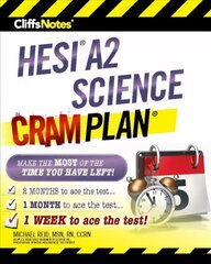 CliffsNotes HESI A2 Science Cram Plan цена и информация | Книги для подростков и молодежи | 220.lv