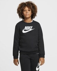 Nike Sportswear Club детский свитшот CV9297*011, черный 194277489429 цена и информация | Свитеры, жилетки, пиджаки для мальчиков | 220.lv