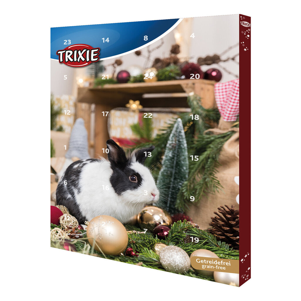 Trixie adventes kalendārs trušiem un grauzējiem cena un informācija | Barība grauzējiem | 220.lv