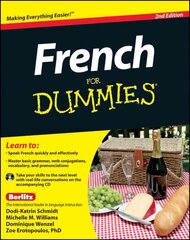 French For Dummies 2e: with CD 2nd Edition цена и информация | Учебный материал по иностранным языкам | 220.lv