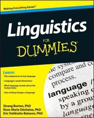 Linguistics For Dummies цена и информация | Пособия по изучению иностранных языков | 220.lv