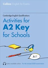 Activities for A2 Key for Schools cena un informācija | Svešvalodu mācību materiāli | 220.lv