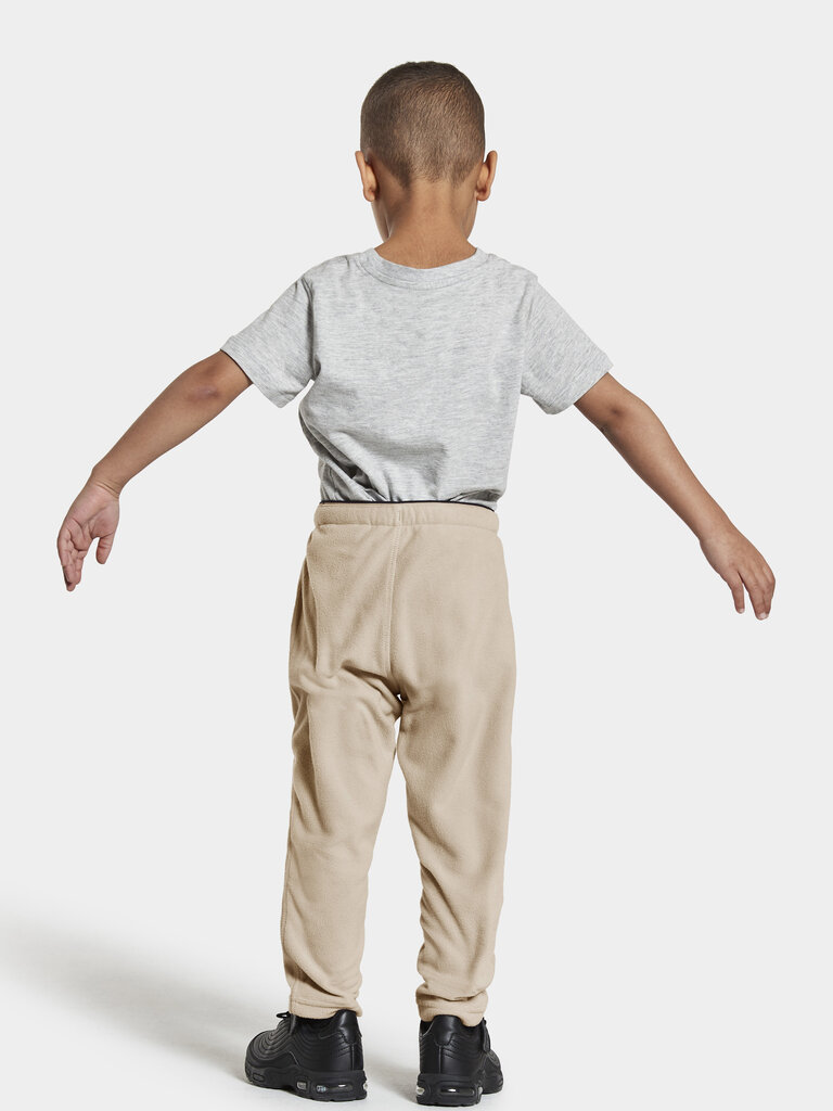 Bērnu flīsa bikses Didriksons Monte 7, bēšas cena un informācija | Bikses zēniem | 220.lv