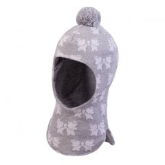 TuTu silta merino vilnas cepure, pelēka цена и информация | Шапки, перчатки, шарфы для девочек | 220.lv