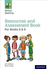 Nelson Spelling Resources & Assessment Book (Years 5-6/P6-7) cena un informācija | Sociālo zinātņu grāmatas | 220.lv