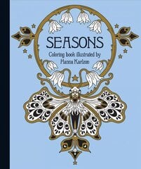 Seasons Coloring Book: Published in Sweden as Tidevarv cena un informācija | Krāsojamās grāmatas | 220.lv