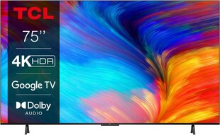 Телевизор LCD 75P639 Tcl цена и информация | Телевизоры | 220.lv