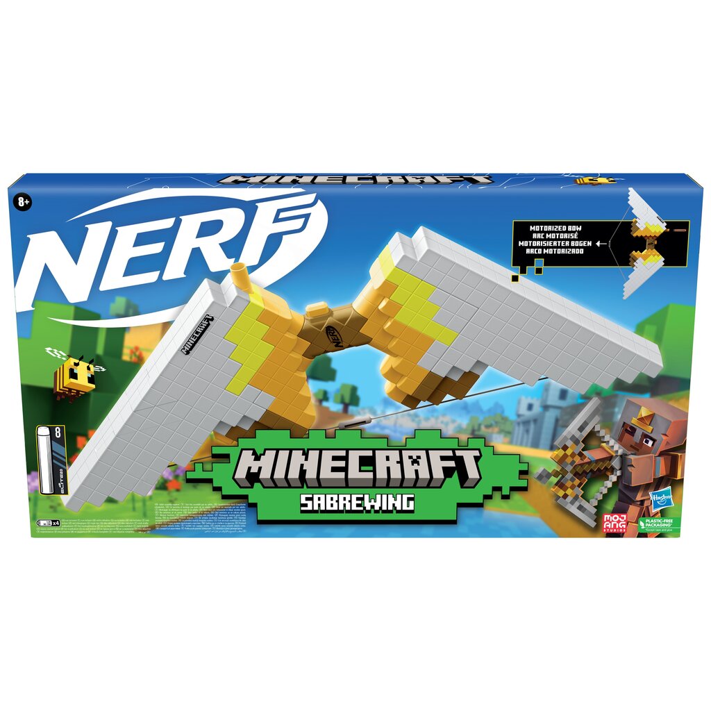 Rotaļu šautene Nerf Minecraft Sabrewing цена и информация | Rotaļlietas zēniem | 220.lv