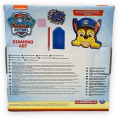 Paw Patrol Diamond Painting Mosaic, Chase cena un informācija | Puzles, 3D puzles | 220.lv