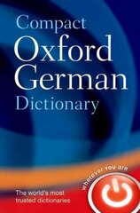 Compact Oxford German Dictionary цена и информация | Пособия по изучению иностранных языков | 220.lv