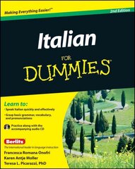 Italian For Dummies, 2nd Edition with CD 2nd Edition цена и информация | Учебный материал по иностранным языкам | 220.lv