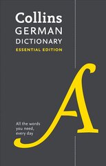 German Essential Dictionary: All the Words You Need, Every Day cena un informācija | Svešvalodu mācību materiāli | 220.lv