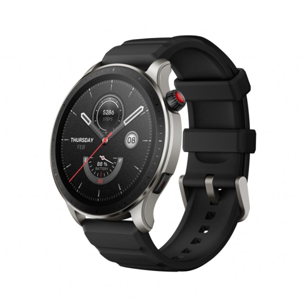 Amazfit GTR 4 Superspeed Black cena un informācija | Viedpulksteņi (smartwatch) | 220.lv