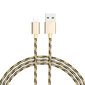 Borofone Cable BX24 - USB uz Lightning - 2,4A 1 metrs zelts cena un informācija | Savienotājkabeļi | 220.lv