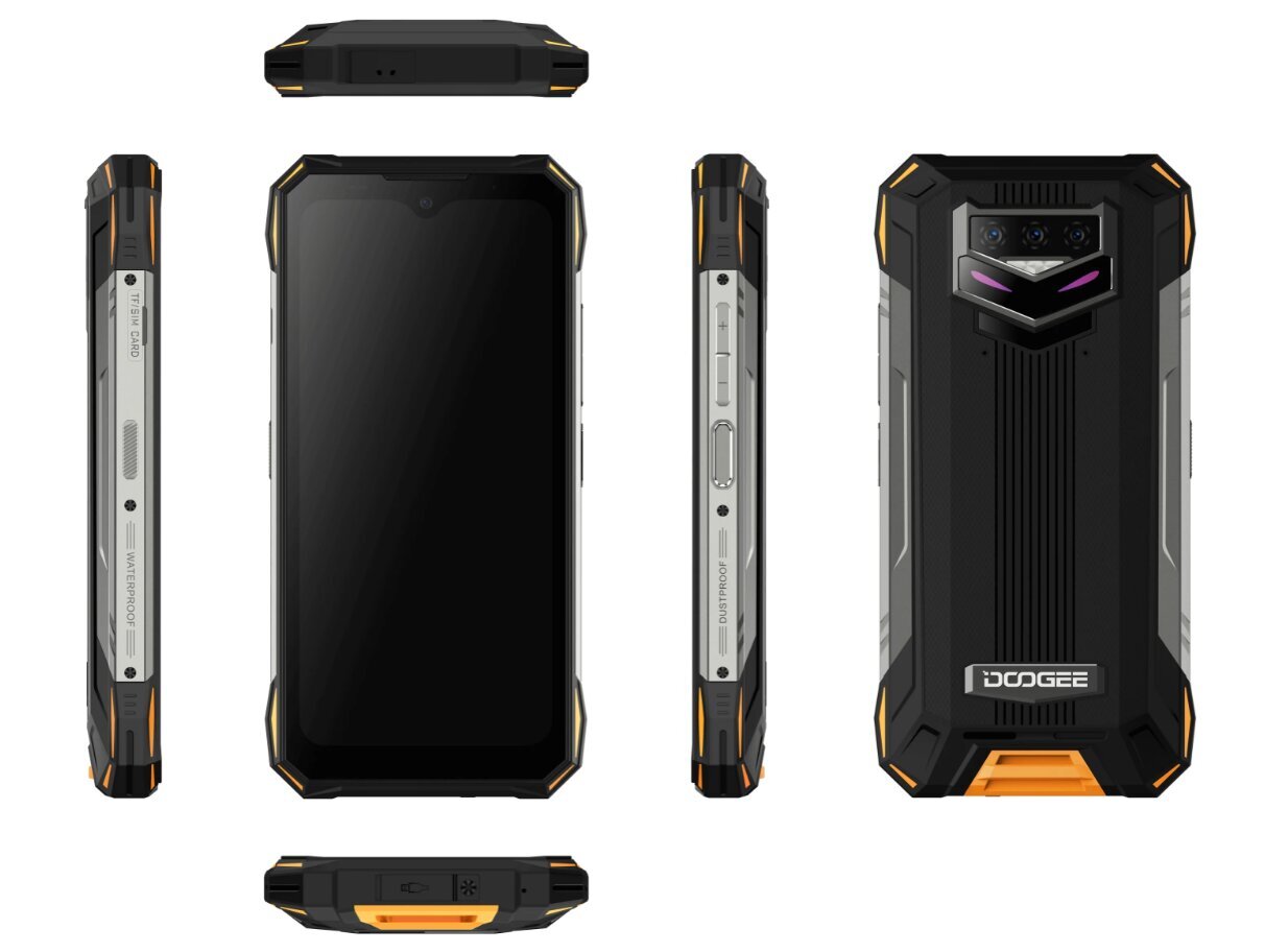 Doogee S89 PRO Orange mobilais tālrunis cena un informācija | Mobilie telefoni | 220.lv